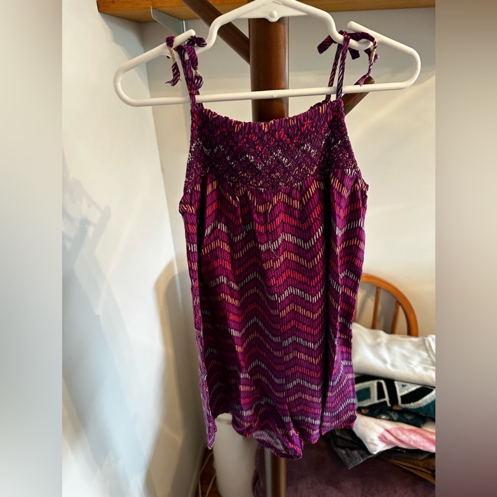 3T purple romper